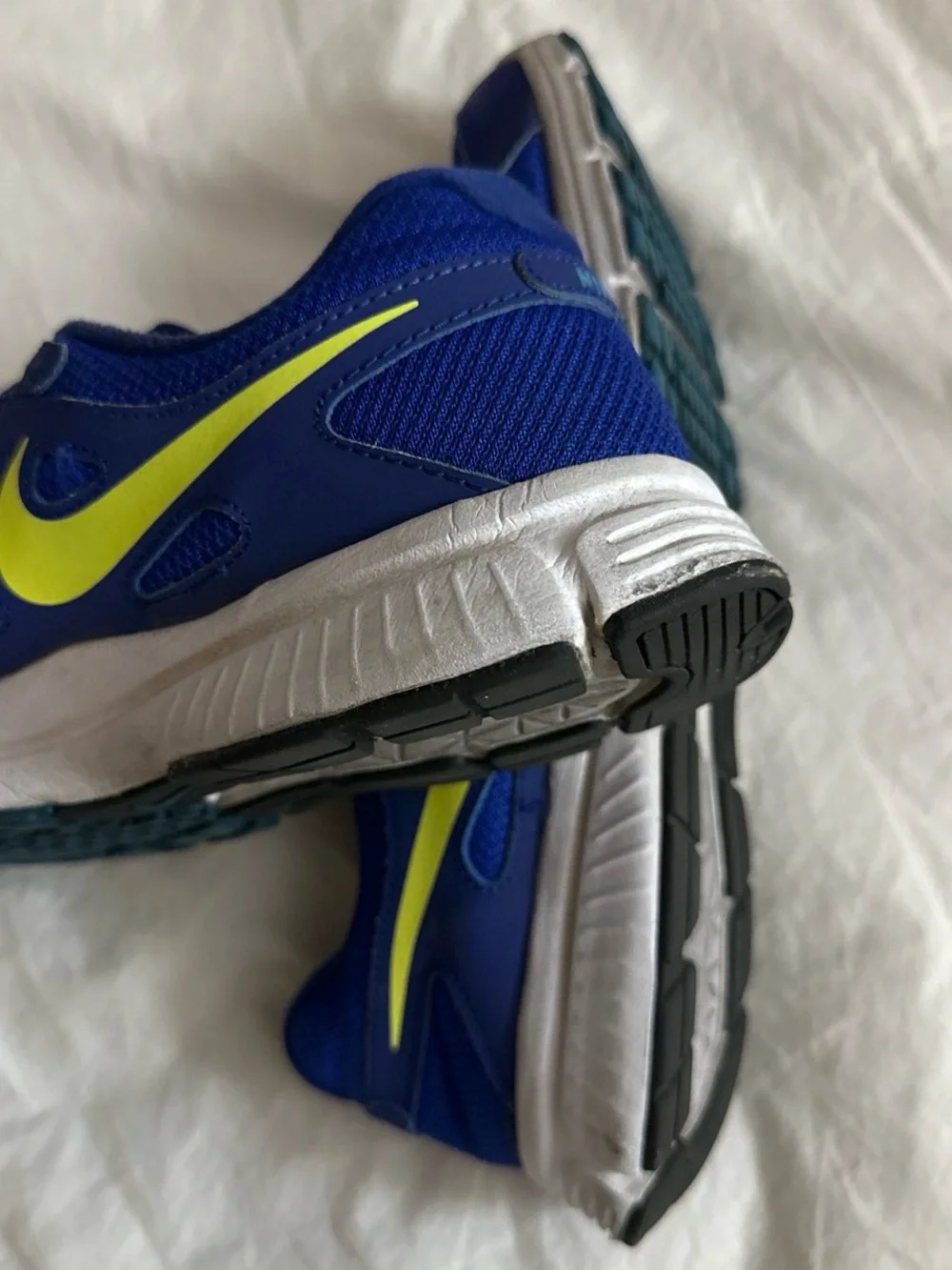 Nike Revolution 2 Running Shoes - Blue/Neon Yellow